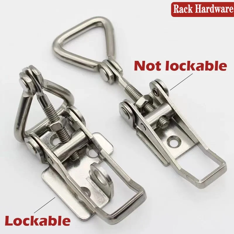 Adjustable toolbox body with metal quick-release buckles, non-slip push-pull latches for rapid opening and closing.