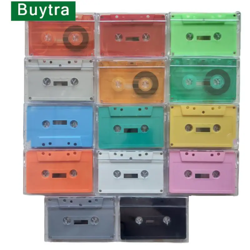 1PC Standard Innovative Cassette Color Blank Tape Player With 45/90 Minutes Magnetic Audio Tape For Speech Music Recording