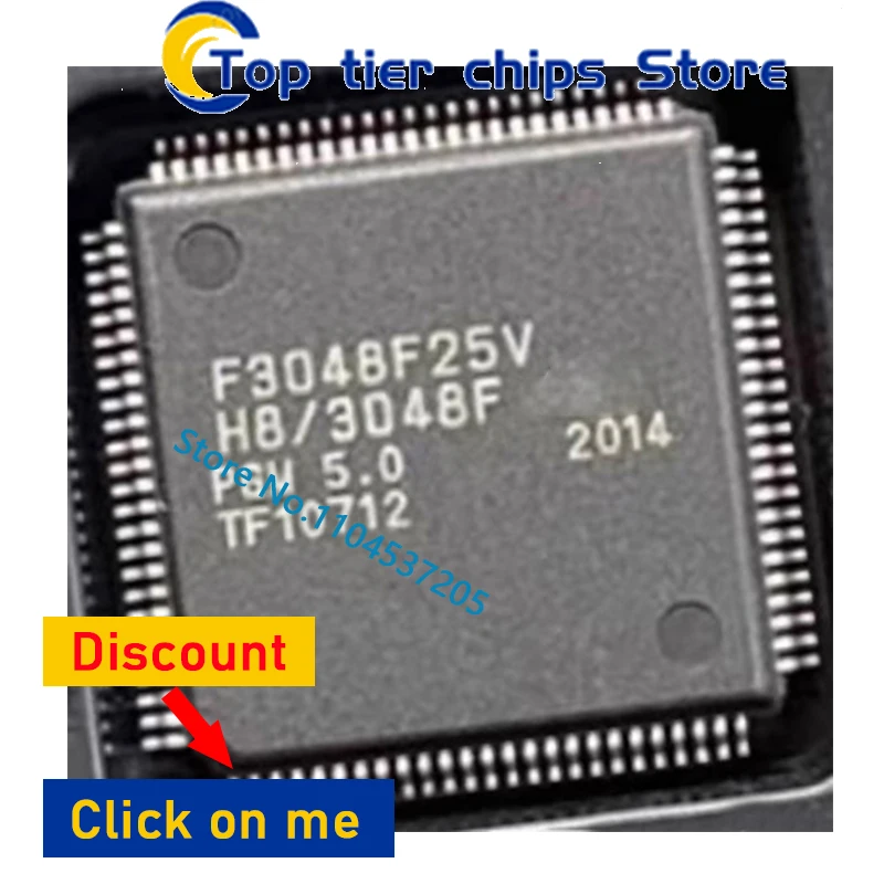1PCS HD64F3048F25 F3048F25V QFP100 IC-CHIPS AUF LAGER
