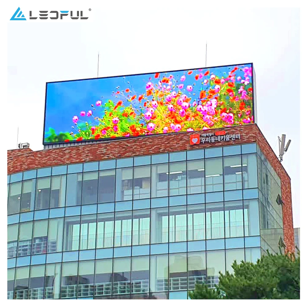 Tabellone pubblicitario a LED per parete video esterna grande con schermo LED enorme impermeabile IP68