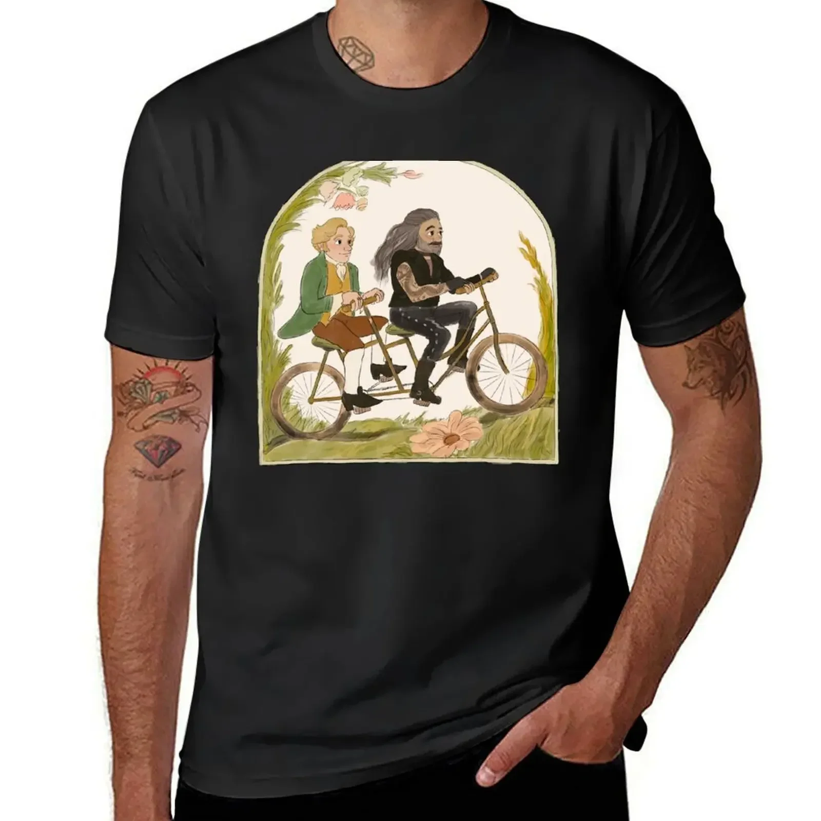 

bicycle built for two T-Shirt cute clothes baggy shirts custom t shirt customizeds shirts graphic tee men