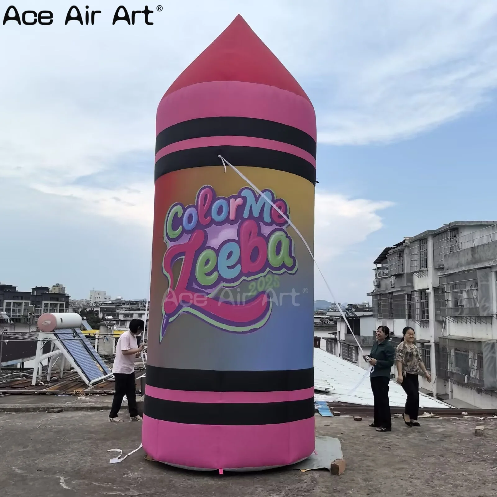 

Inflatable Color Pencil for School Decorations Giant Educational Inflatable Pencil for Kids Classroom & Events