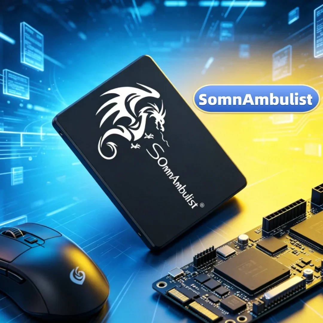 

Full Capacities Limited Offer Internal SSD SomnAmbulist 2.5 Sata3 High Speed Solid State Drive For Laptop Desktop Upgrade