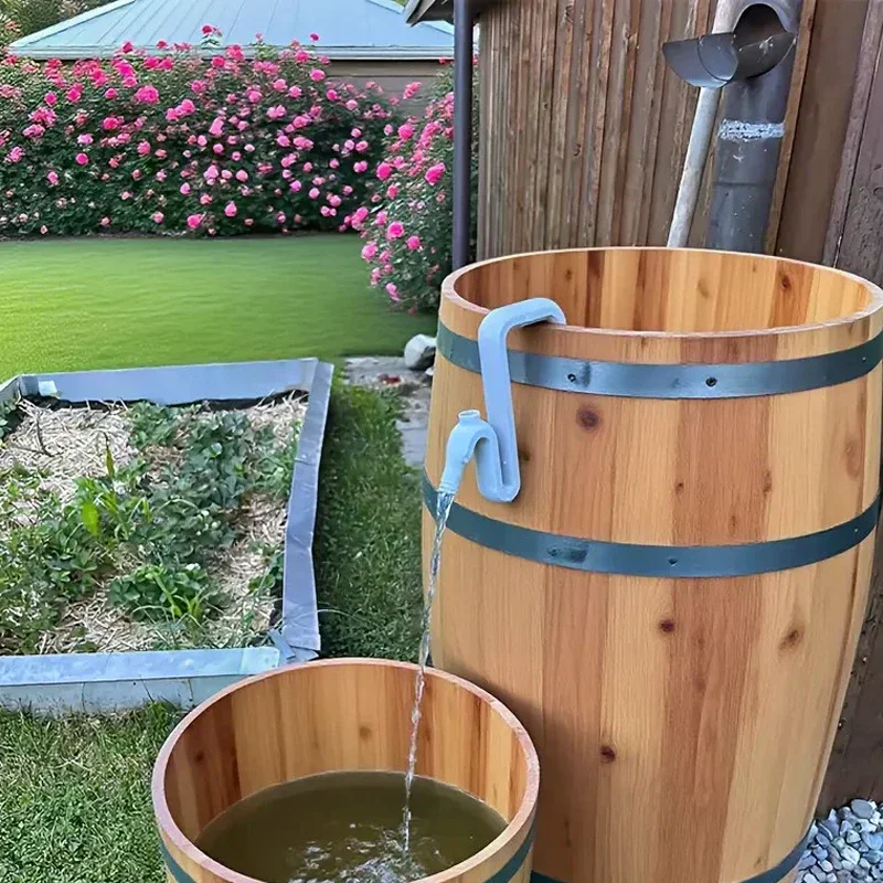 خرطوم سيفون ذاتي التحضير، أنبوب تجاوز بدون مثقاب، تصريف تلقائي جهد وملء نقل مياه الأمطار وحل أنبوب الفائض