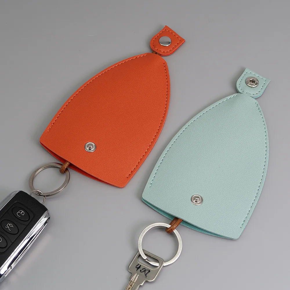 Car Key Case Pullable Mini Compact Key Case Large Capacity Men's and Women's Storage Bag Keychain Pendant