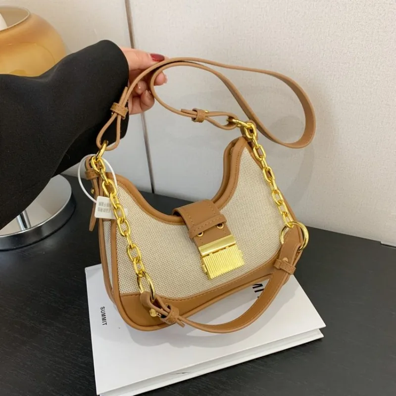 

Vintage Fashionable Diaper Bag Designer Paris Original Satchel Large Capacity Solid Color Shoulder Bag Women Elegant Casual