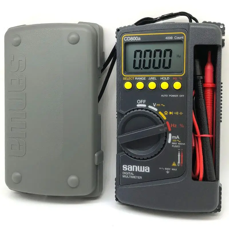 CD800a Digital Multimeter Electrical Capacitance Frequency Measurement