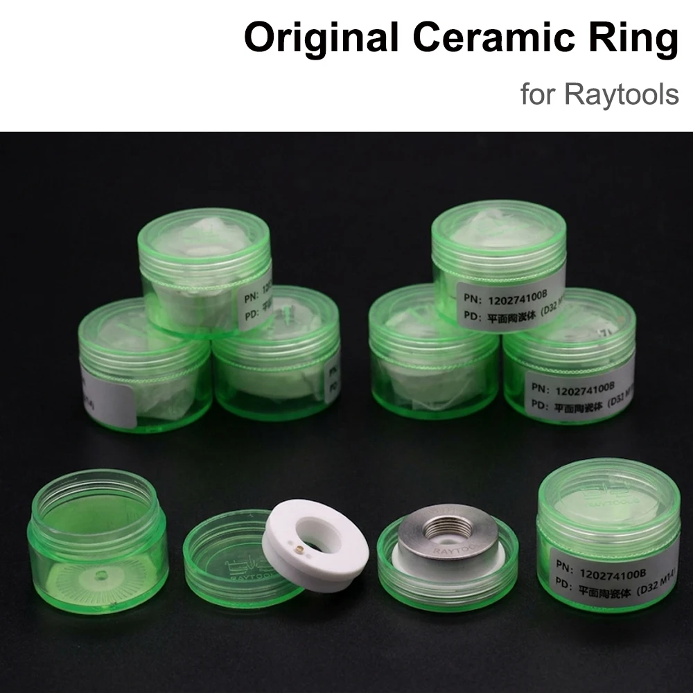 Original Ceramic Laser Ring Diameter 28 32mm M11 M14 Ceramic Nozzle Holder for Raytools BT240 BT230 BM110 114 1202740001