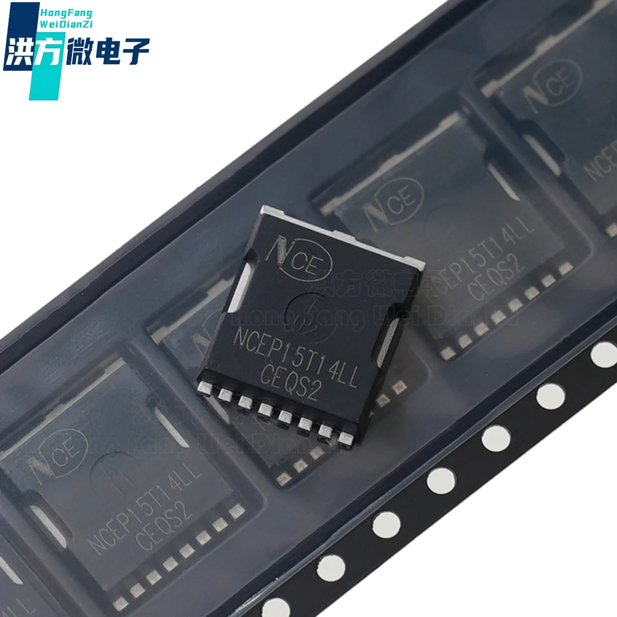 5PCS original. N-Channel Super Trench Power MOSFET 170A 150V, RDS (ON)=5.0m Ω, typical@ VGS=10V 。TOLL：NCEP15T14LL