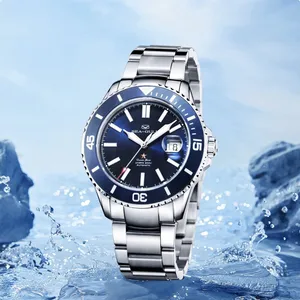 Givota männliche Uhrenuhr für Männer 200 m Tauchgeschäft Dwater Proof Water Fashion Watch Automatic Ocean Star 816.523 8 Hauptverkaufswache Seagull - №6