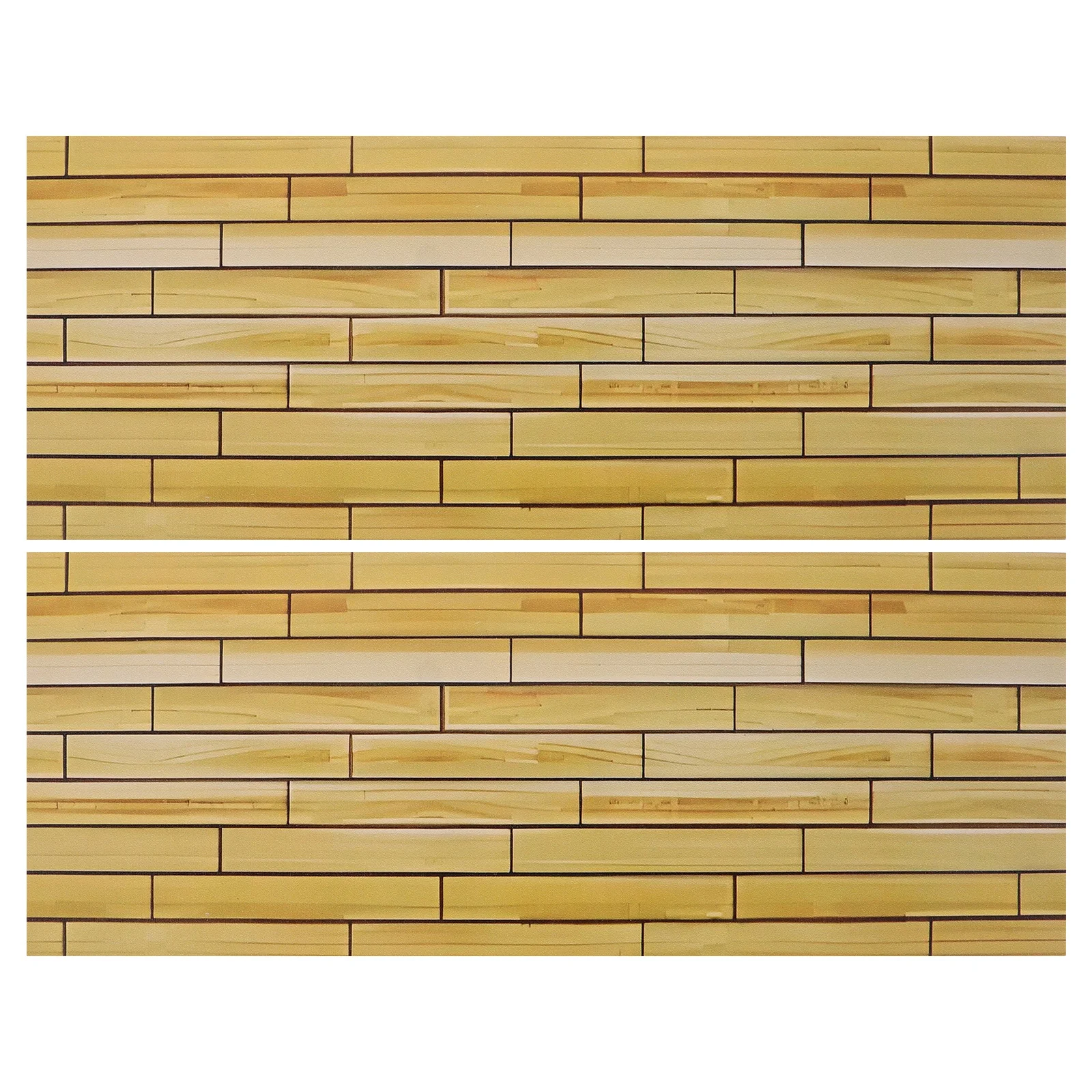 

2pcs Dollhouse Wood Flooring Sheets Realistic Miniature Wooden Floorboard Materials Sturdy Diy Craft Supplies For Dollhouse