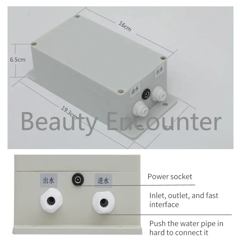 12V Caravan Electric Galley Water Pump Faucet Automatic Water Suction Pump 1.5 L/ min Electric Galley Kitchen Water Pump