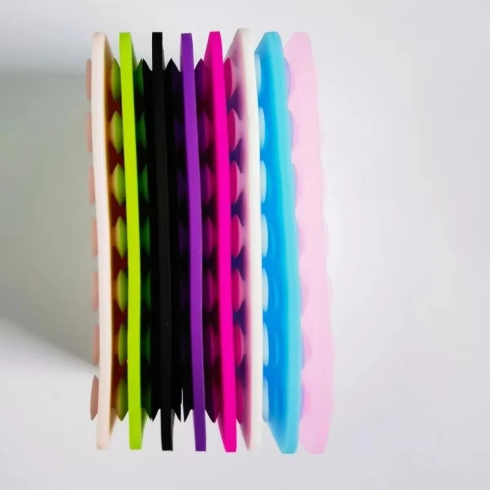 Adhesive Silicone Suction Pad Multifunction Durable Silicone Rubber Sucker Pad Suction Cup Bracket 24Square Suction Cups