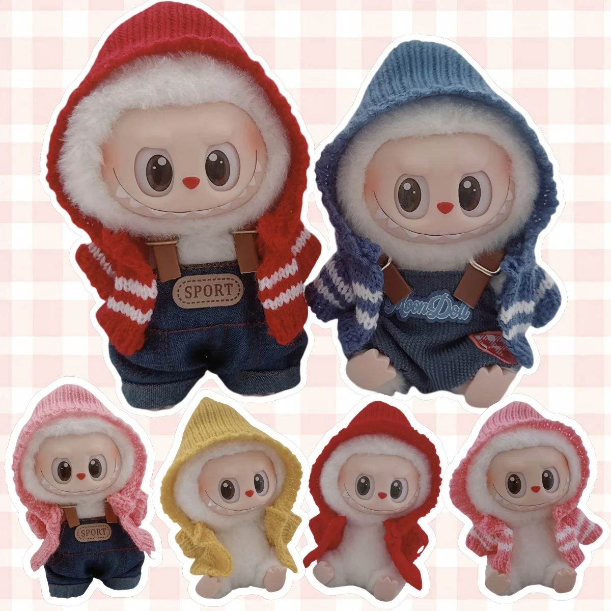 17Cm Mini Plush Dol…