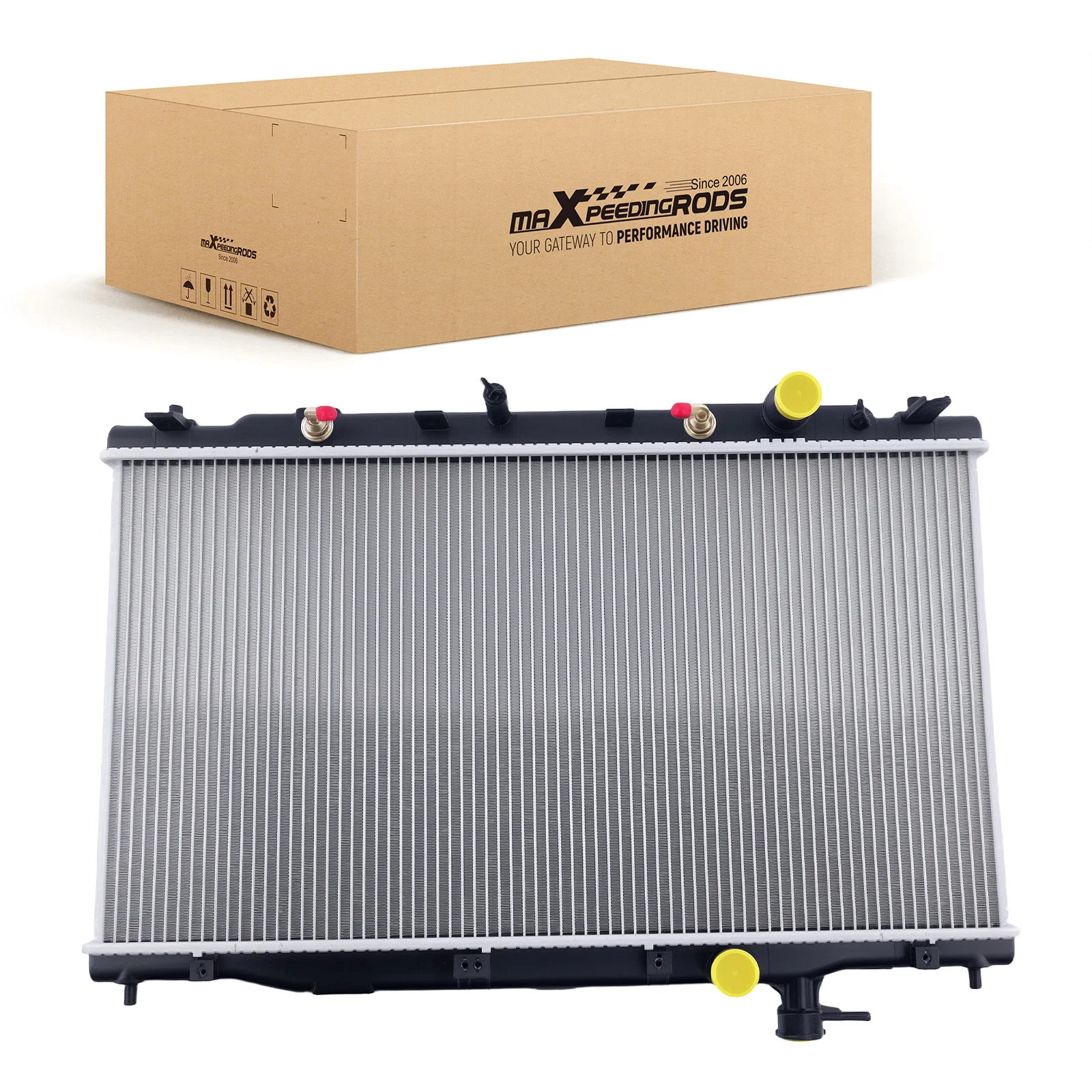 Aluminum Radiator Assembly for Honda CR-V 2.4L 2007-2009 w/ Oil Cooler CU13031