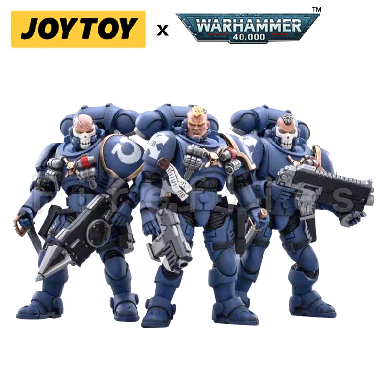 

Фигурка JOYTOY 1/18 (3 шт./компл.) Primaris Reivers, коллекция аниме, модель игрушки