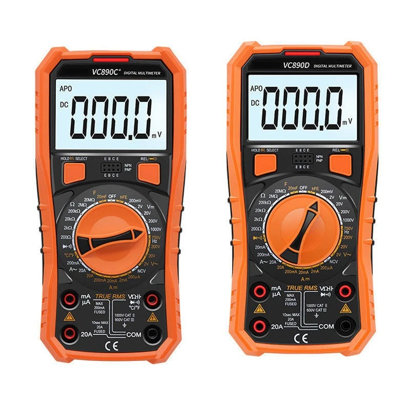 Digital multimeter Vc38DVC890D\ VC890C + high precision universal meter anti-burn