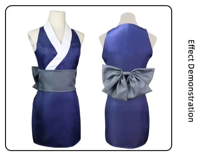 Anime Hinzuru Maki Fushimi cosplay costume Uta Tenyuan wife kimono uniform sexy dress entertainment section view 5