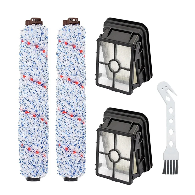 BISSELL Crosswave 1868 1785 시리즈 17132 Hepa 필터 애완 동물 롤 브러시 로봇 진공 청소기 용 A88X 액세서리 부품