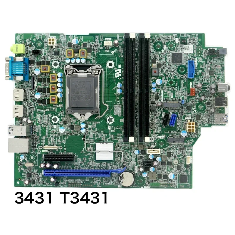 For DELL Precision 3431 SFF T3431 Desktop Motherboard 1TN68 01TN68 CN-01TN68 Mainboard 100% Tested OK Fully Work Free Shipping