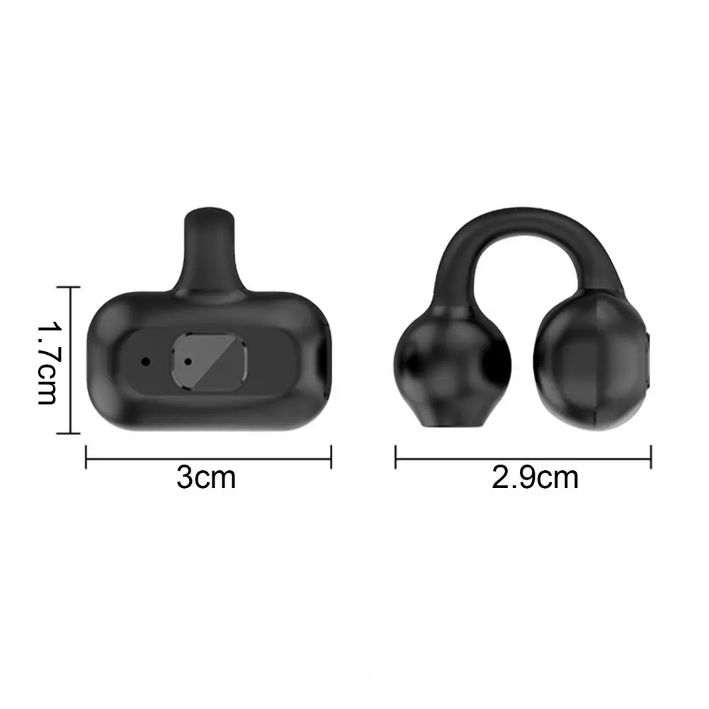 Bluetooth-compatible 5.3 Wireless Earphone Wireless Earbud Headphone Ergonomic Ear Clip Long Battery Life Noise for Sport