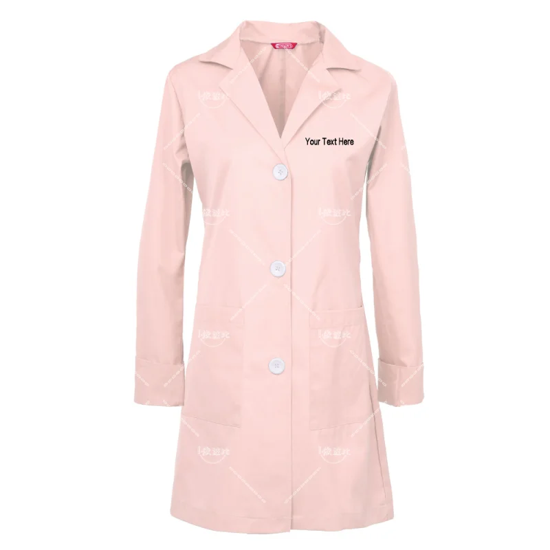 New models Women's Embroidered Lab Coat  Personalized with your Text