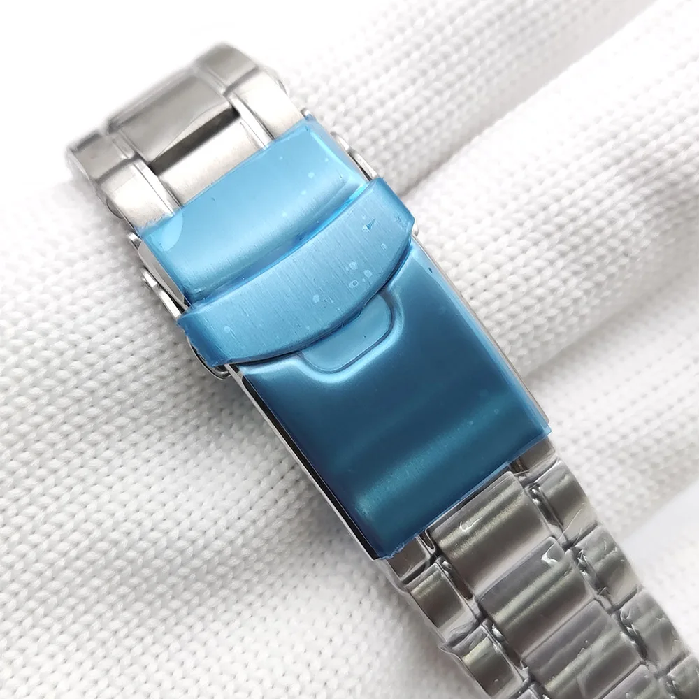 22MM Solid Steel Bracelet Series Abalone Men's Watch Accessories