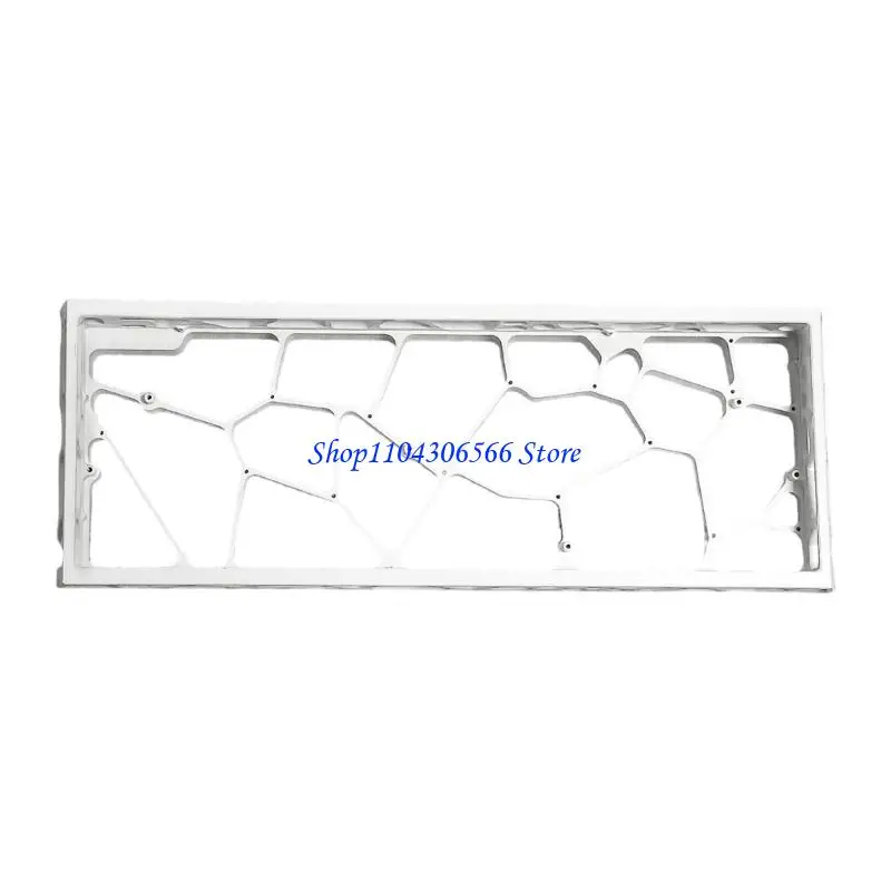 02DD Aluminum Keyboard Enclosure Hollows Structure for Style Weight Reduction Efficient Cooling and Simple DIY Installation