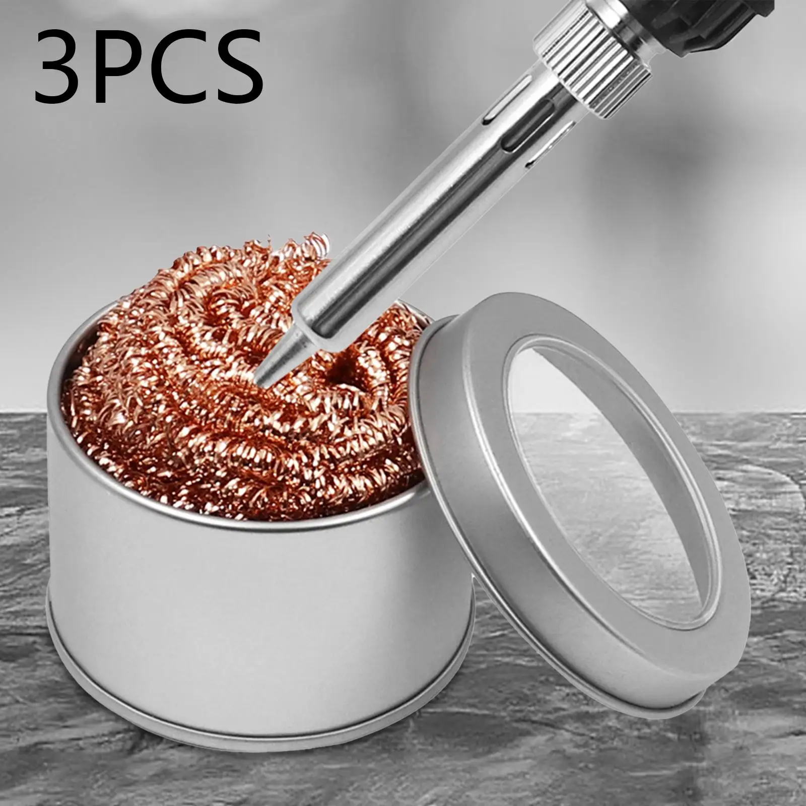 

3 шт. очистители паяльных жала, долговечность, шарик для чистки паяльных жал премиум-класса