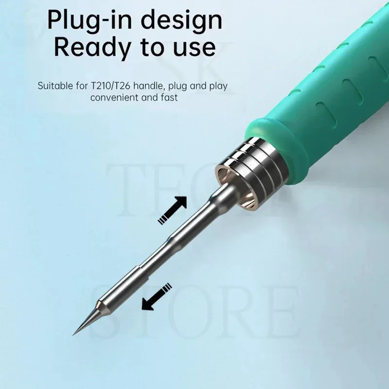 WYLIE C210 Soldering Iron Tips Heating Core Compatible For JBC C210 Solder station Handle Replace Head