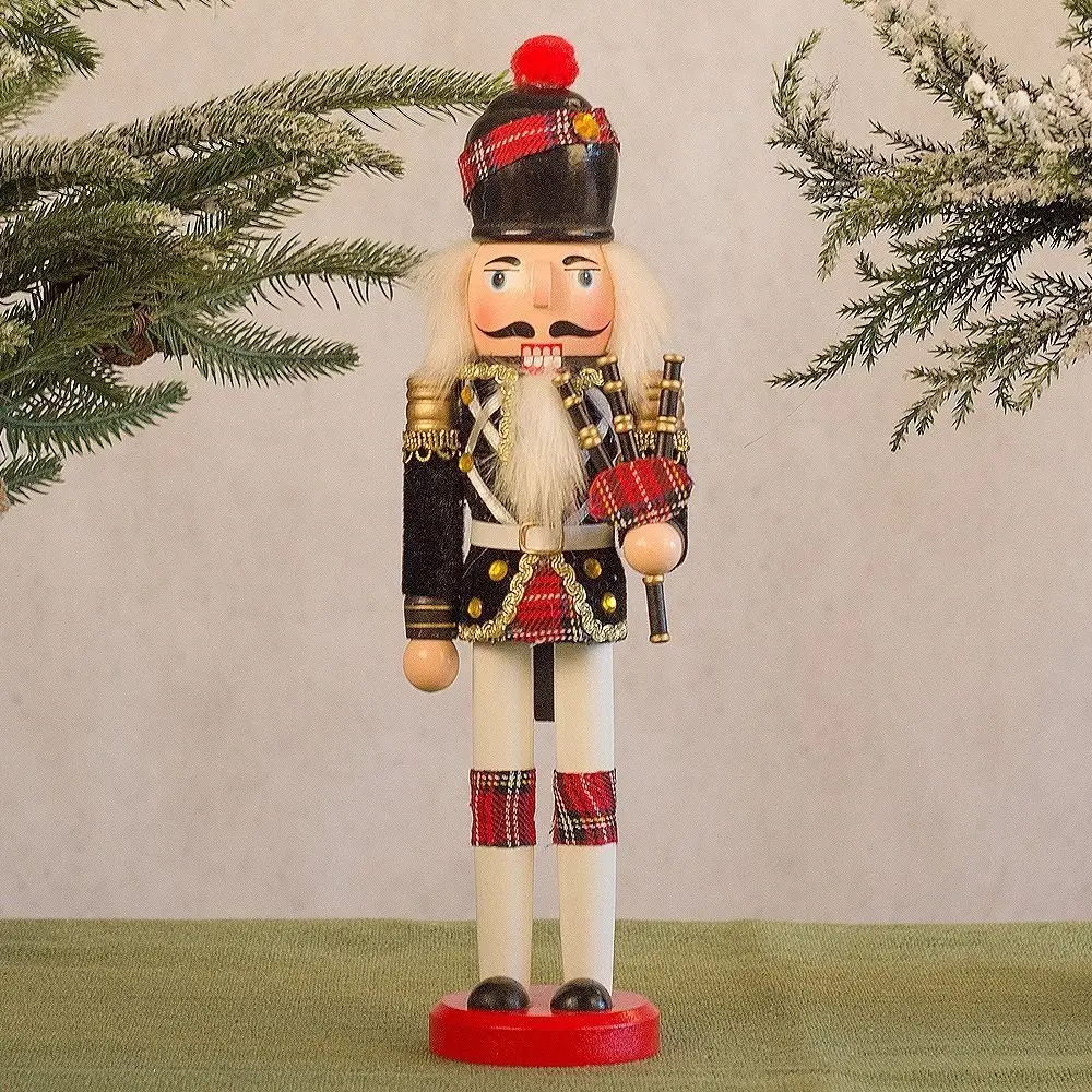 Casse-noisette de noël Vintage, cadeau de Festival, artisanat peint, poupée soldat, roi, Figurine artisanale créative, décoration de bureau