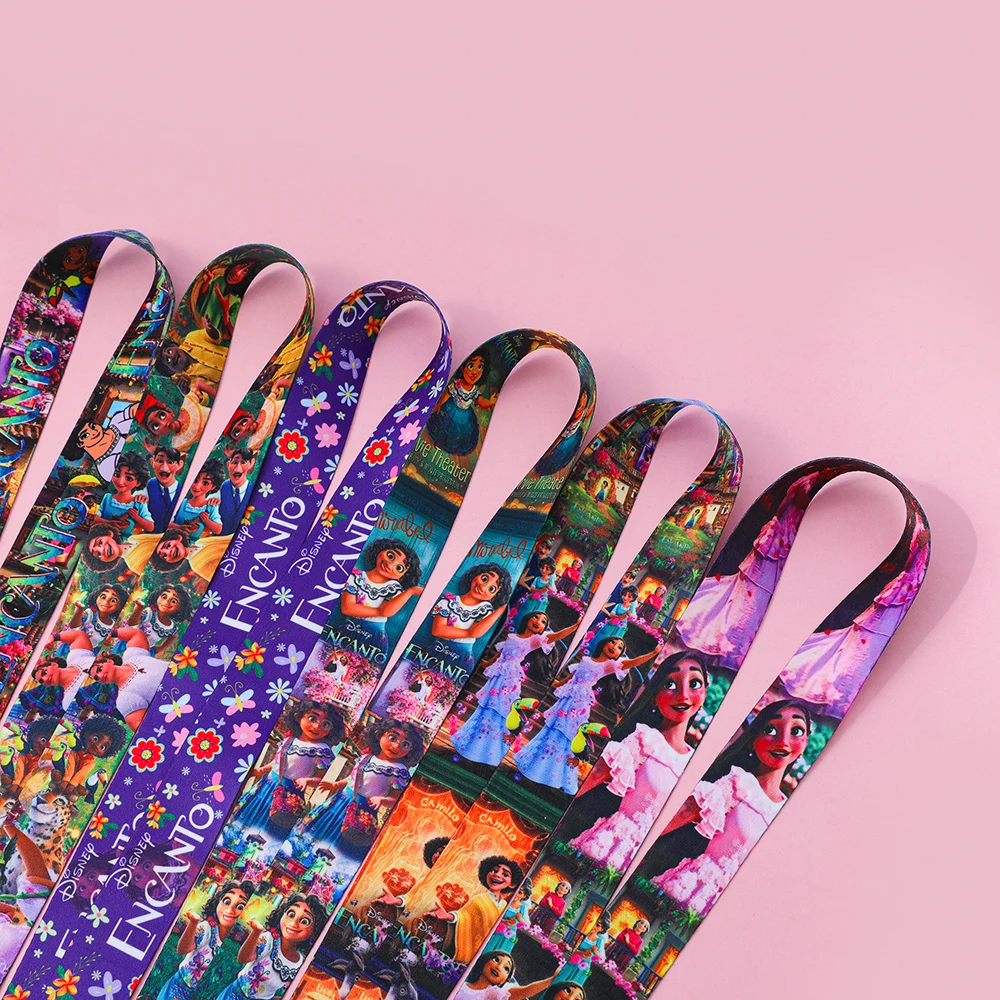 かわいいエンカント ストラップ - ヴィンテージスタイルのカラフルなデザイン - 耐久性のあるポリエステル製の旅行の必需品 |   楽しいデザイン |   バックル接続