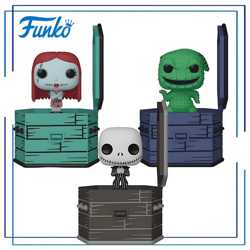 

Подлинное издание FUNKO POP 《Кошмар перед Рождеством》Джек Скеллингтон аниме украшение модель игрушки Коллекционная модель