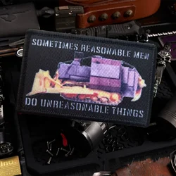 Parche táctico Killdozer con velcro – Insignia de moral para mochila