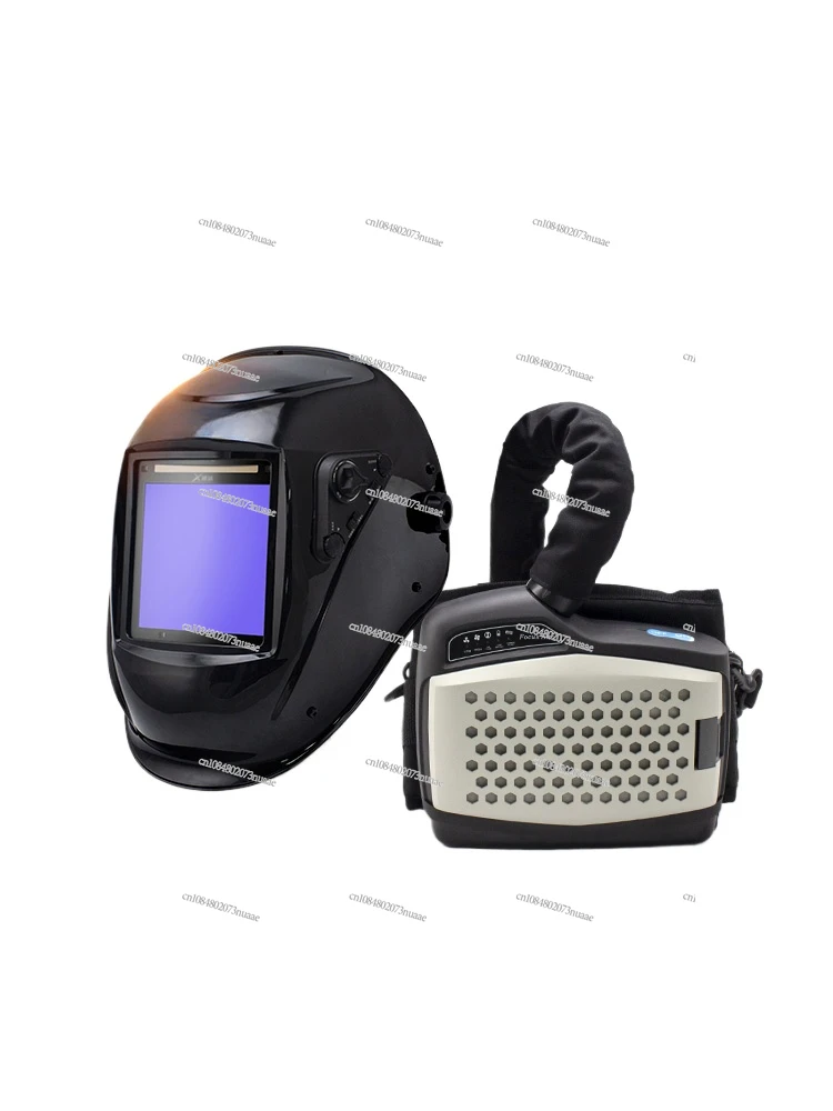 

Smart Air Supply Air Purification Respirator Positive Pressure Type Auto Darkening Welding Helmet for Welders Welding Helmet