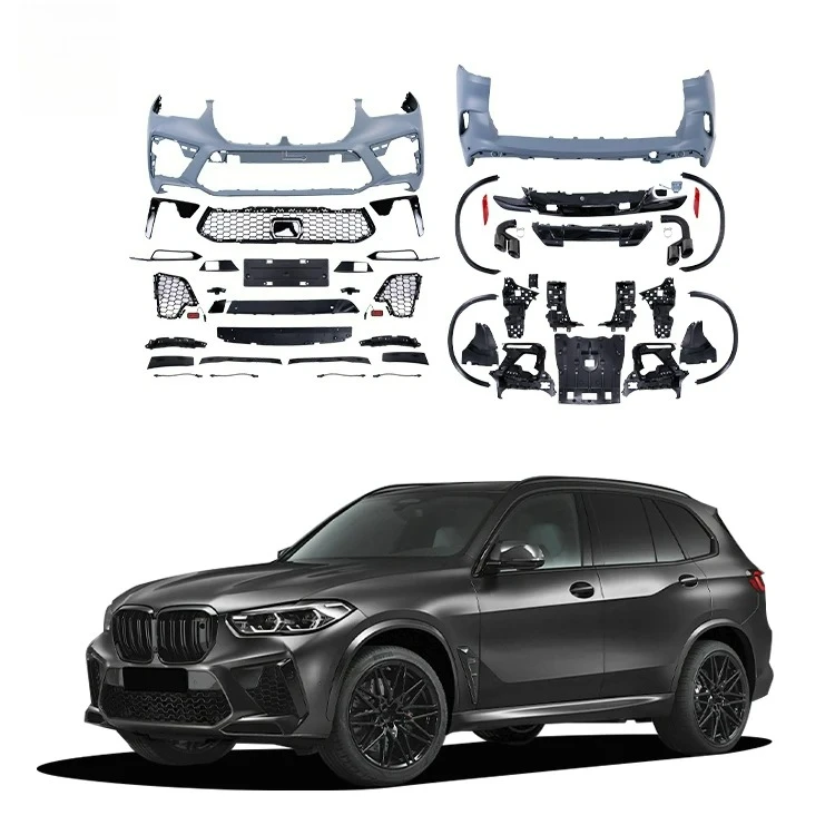 Premium  Precision-Fit ForBMW X5 F15 Upgrade To X5M Sporty Style PP Material Car Body Kit