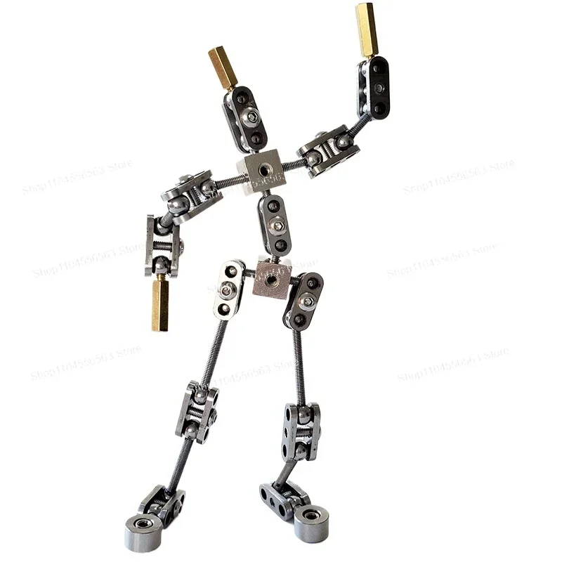 ​​DIY Stop Motion Armature Kit, Metal Skeleton Puppet for Character Animation & Studio Figure Design, Adjustable Joints​​