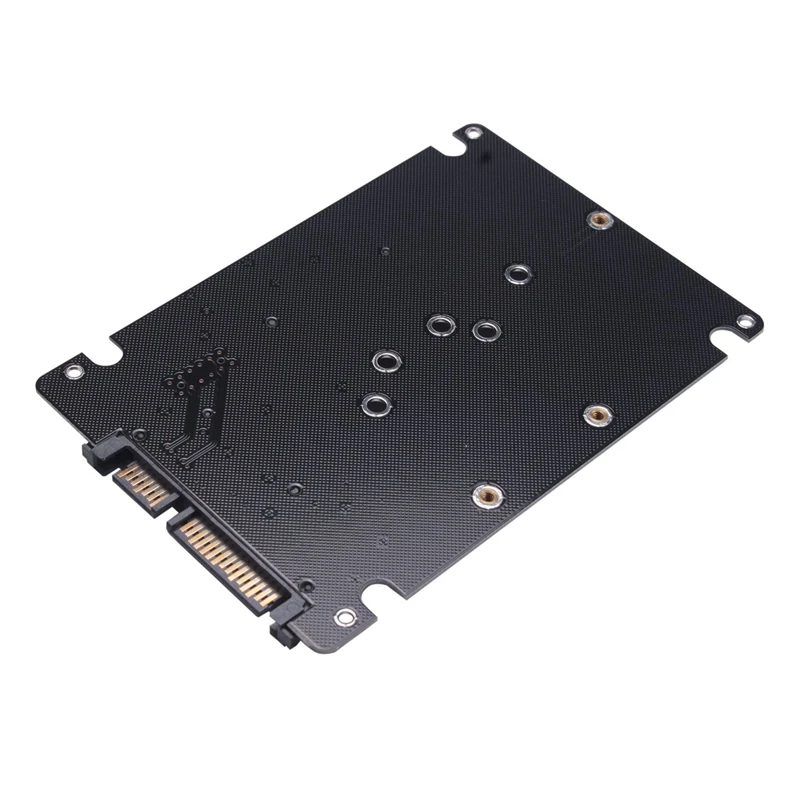 Tarjeta adaptadora 2 en 1 NGFF M.2 B + M Key Mini PCI-E o MSATA SSD a SATA III para Msata SSD completo/2230/2242/2260/22x80 M2