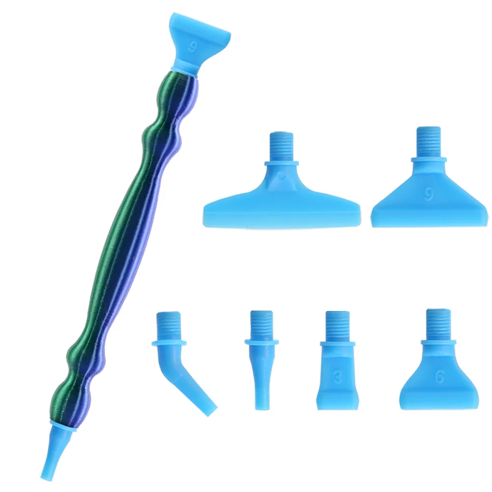 قلم رسم ماسي 5D قلم رسم ماسي نقطي قلم رسم ماسي، ألوان متعددة 6/12 رؤوس أقلام، إكسسوارات يدوية ذاتية الصنع