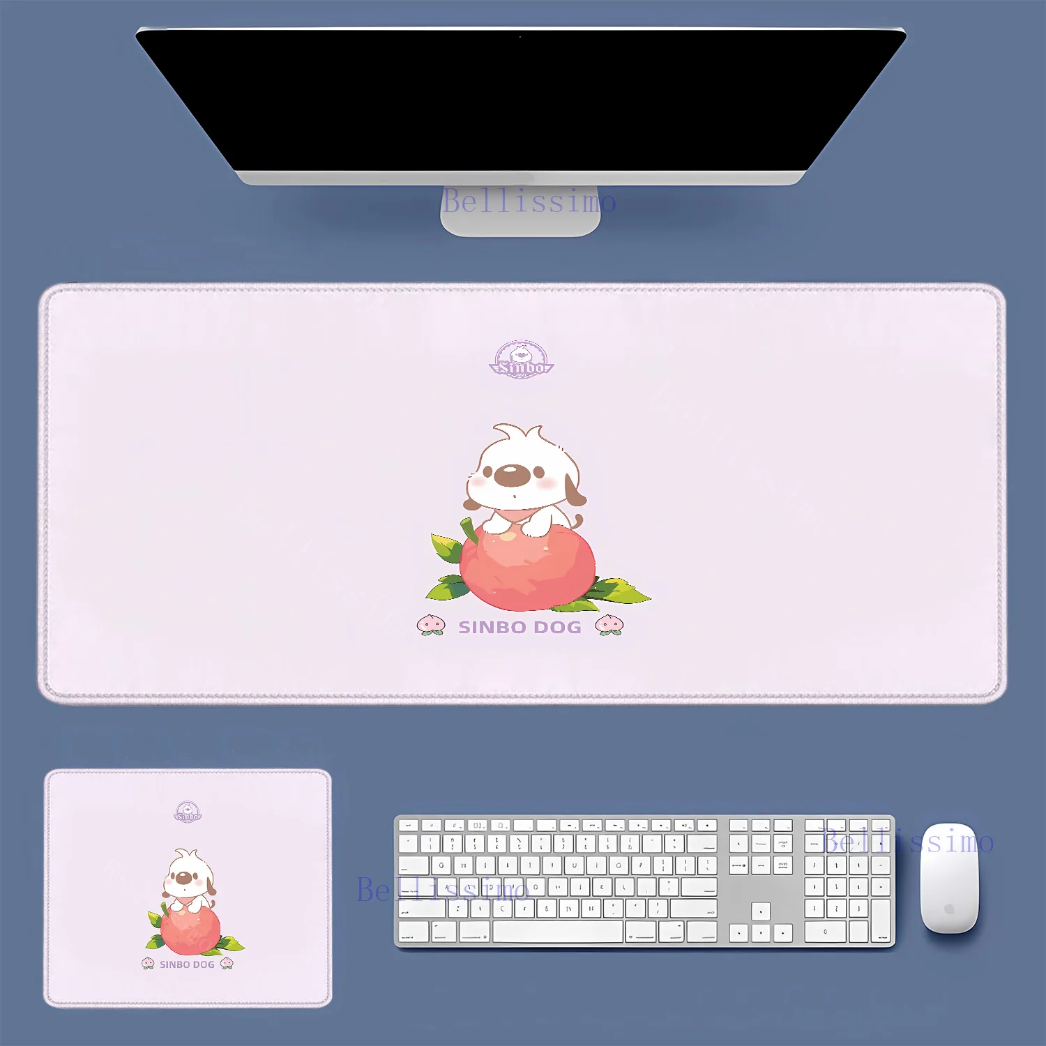 

Cute dog SINBO fruit Large Gaming Keyboard mouse pad XL Computer Gamer Tablet Mause pad Long teclado mousepad XXL Play Mice Mats