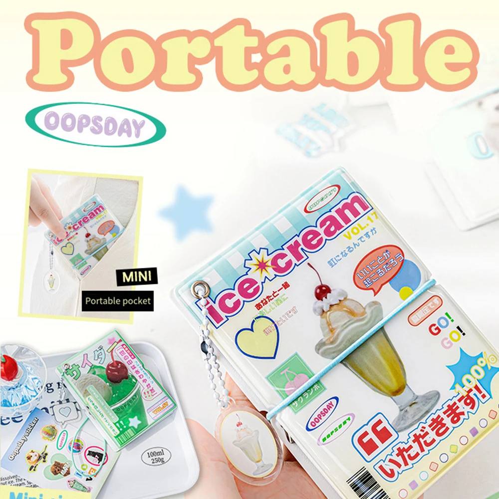 Organ Photo Album Cute Idol Card Strengthening Ple, Cartes postales coréennes avec pendentif, Student Office Staacquering, Girl and Boy Gifts