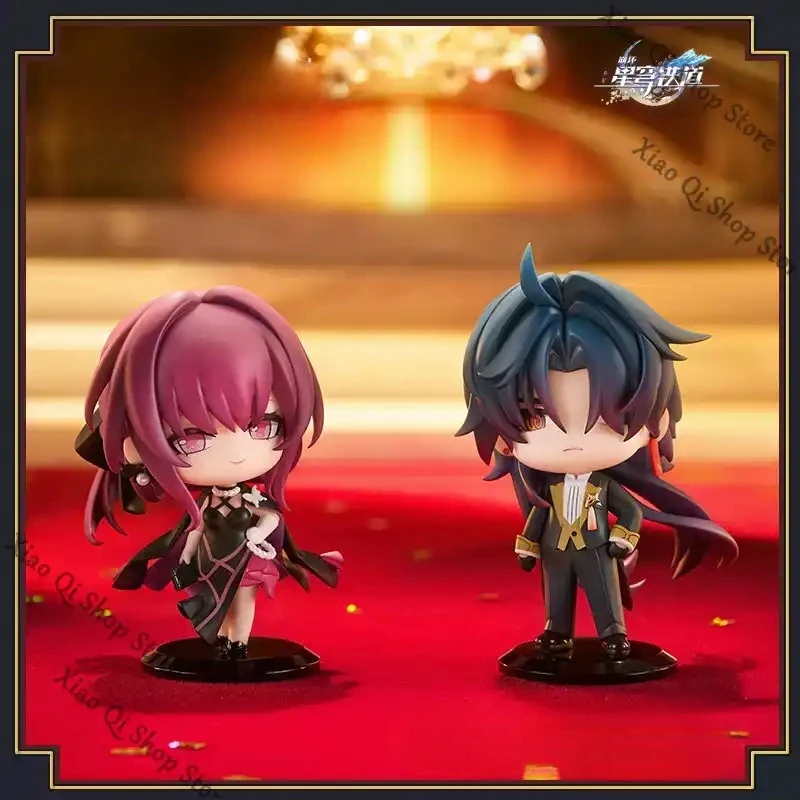 

official Genuine Honkai: Star Rail Game ambitus Theme of the train's welcome tea party Kafka handmade model desktop ornament