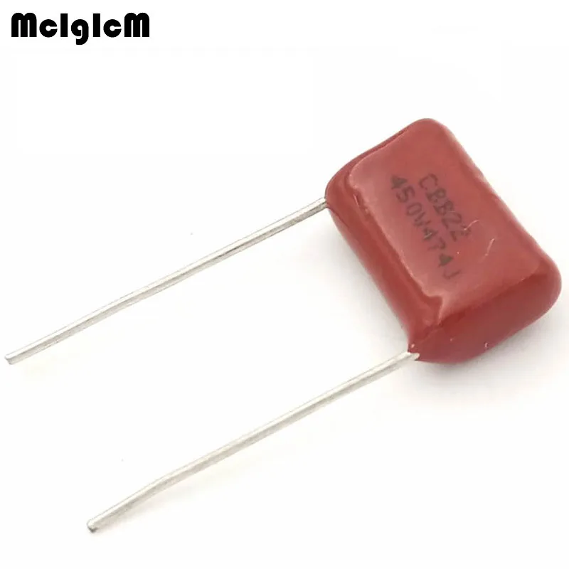 

1000 pcs 470nF 474 450V CBB Polypropylene film capacitor pitch 15mm 474 470nF 450V