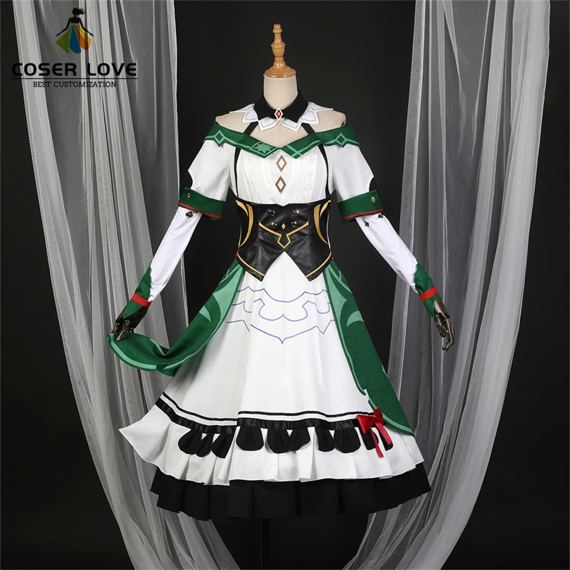 

Game Genshin Impact NPC Katheryne Carnival Cosplay Costume Comic Con Halloween Outfit