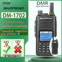 Baofeng DM-1702 GPS Walkie Talkie DMR Radio Digital Analog Dual Band Mode DM1702 Tier1 Tier2 Dual Upgrade Version DR-1801 DM1701