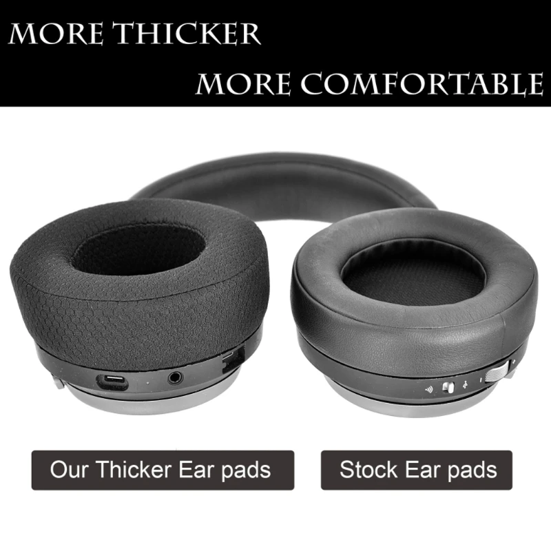 وسادات أذن بديلة لغطاء وسادة الأذن لسماعات RGB 448F