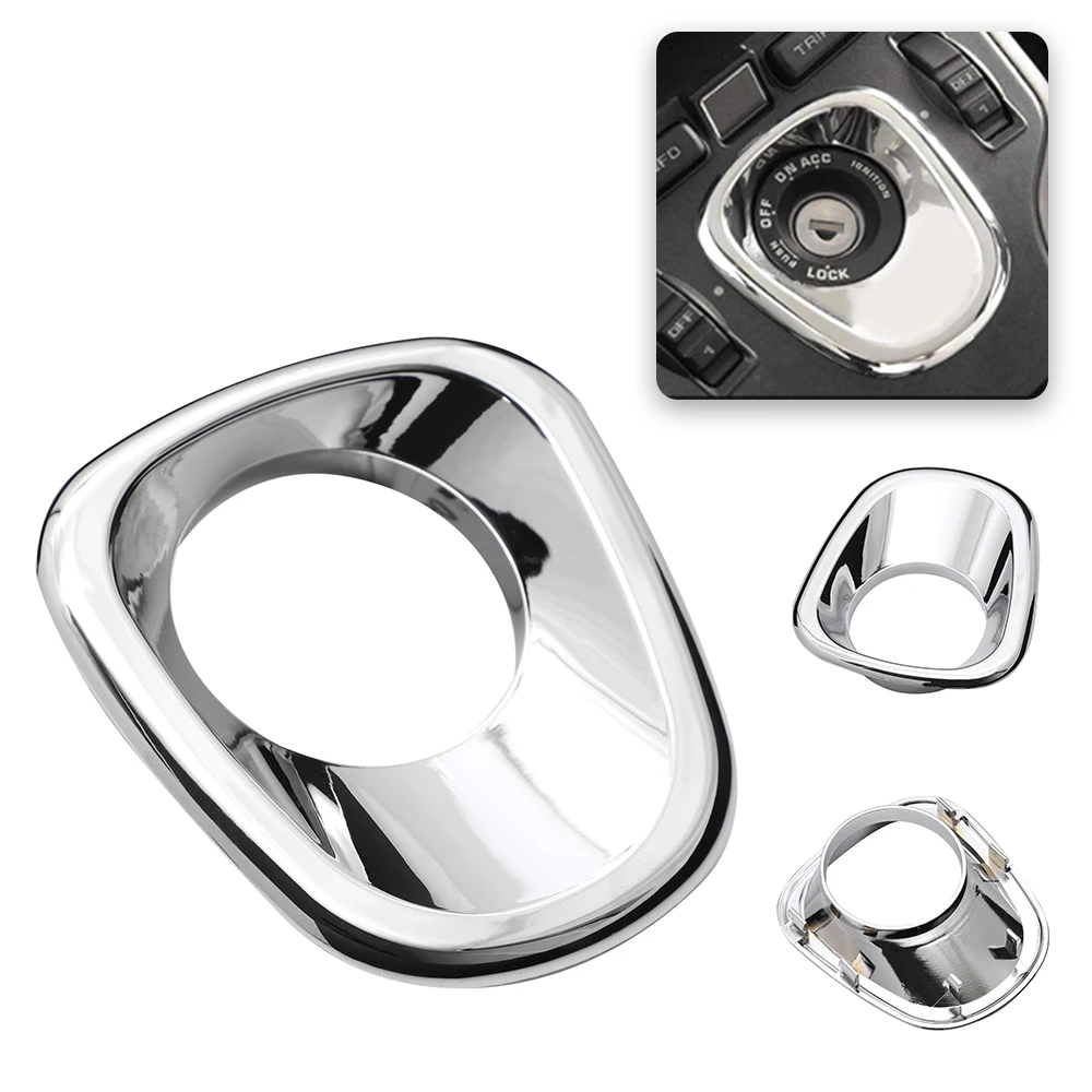 

Switch Trim Cover For Honda Goldwing GL1800 2001~2011 Motorcycle Fairing ABS Key Plate Insert Accent Chrome Decoration Parts