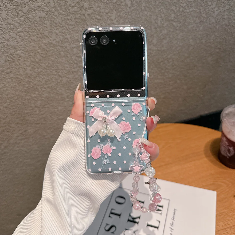 حافظة لهاتف موتورولا موتو رازر 40 الترا 50 الترا 2023 2024 غطاء صلب مقاوم للصدمات قابل للطي