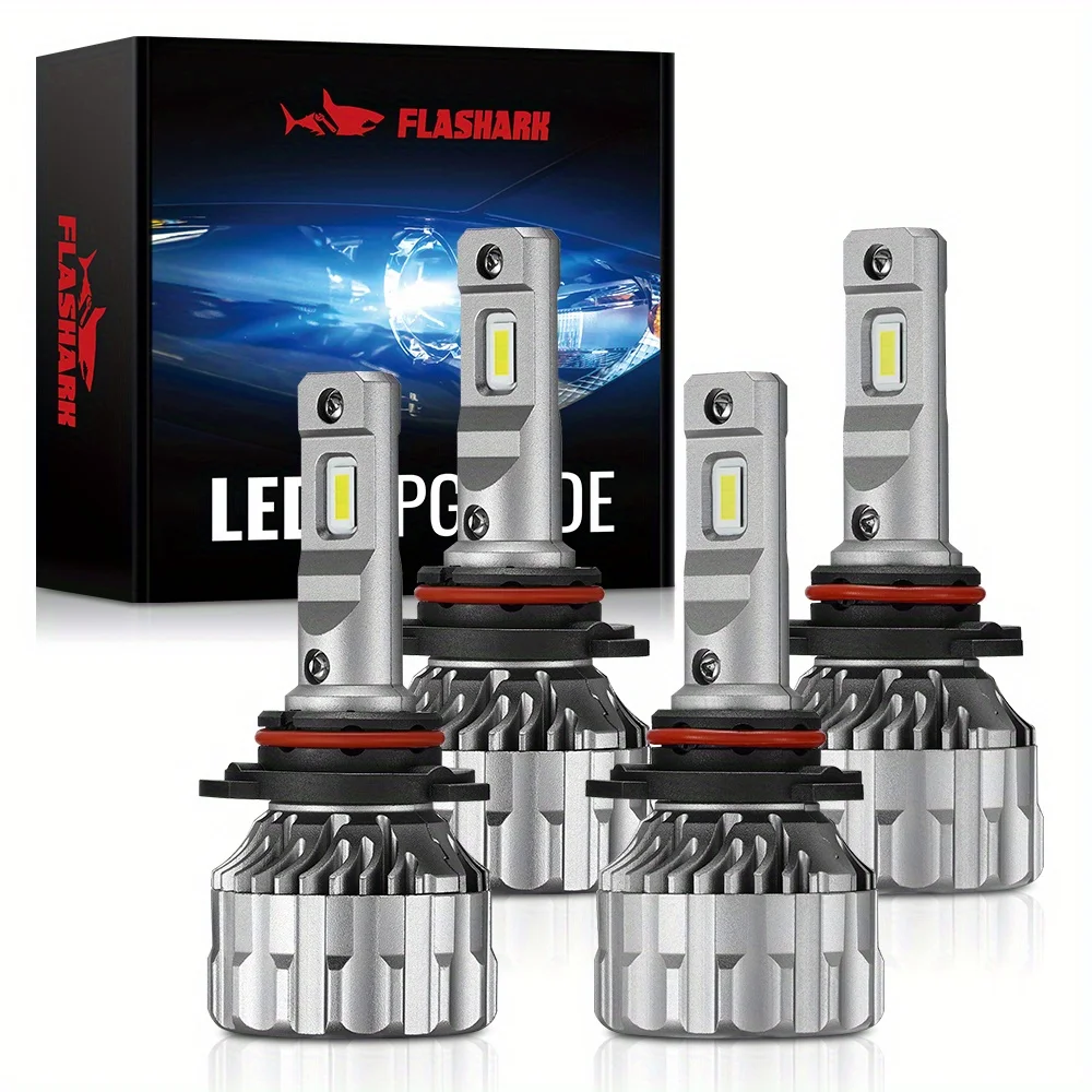 

9006/HB4 Светодиодные лампы для фар 80Вт 6500К ‎ 18000LM белые 2 шт. для Chevrolet/Ford/GMC//Toyota/Dodge/Honda/Nissan/Lexus/Jeep/Mazda