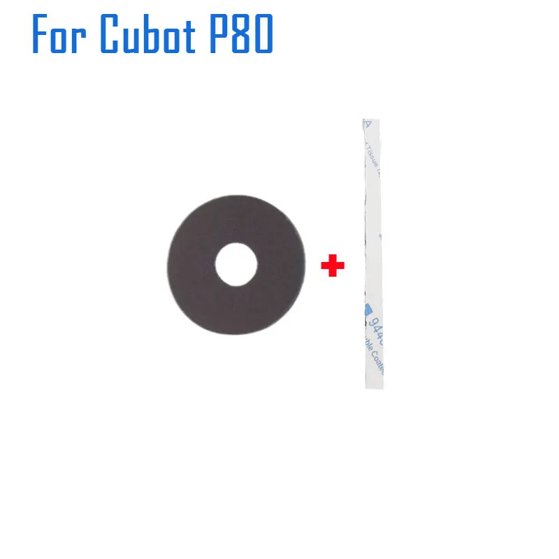 New Original Cubot P80 Rear Camera Lens Back Main Sub Camera Lens Glass Cover Accessories For Cubot P80 Smart Phone